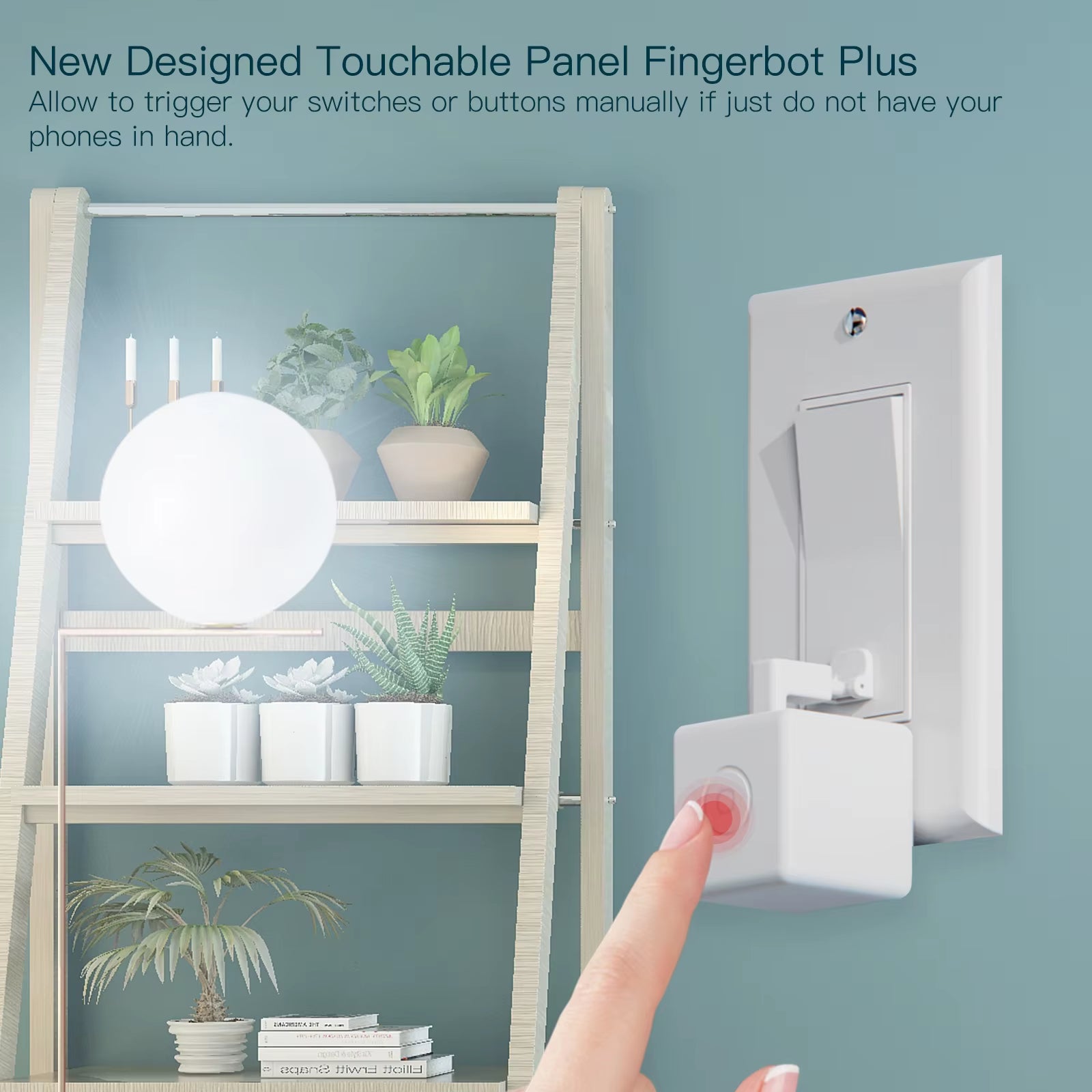 MOES Tuya Fingerbot Button Pusher New Zigbee Finger Robot Smart Life App Automatic Switch Voice Control Alexa Google Home