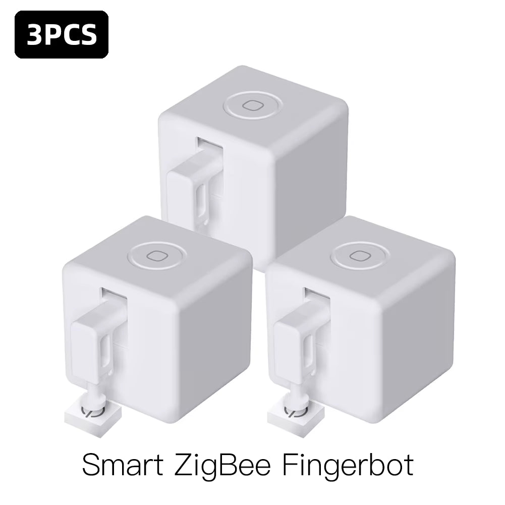 MOES Tuya Fingerbot Button Pusher New Zigbee Finger Robot Smart Life App Automatic Switch Voice Control Alexa Google Home