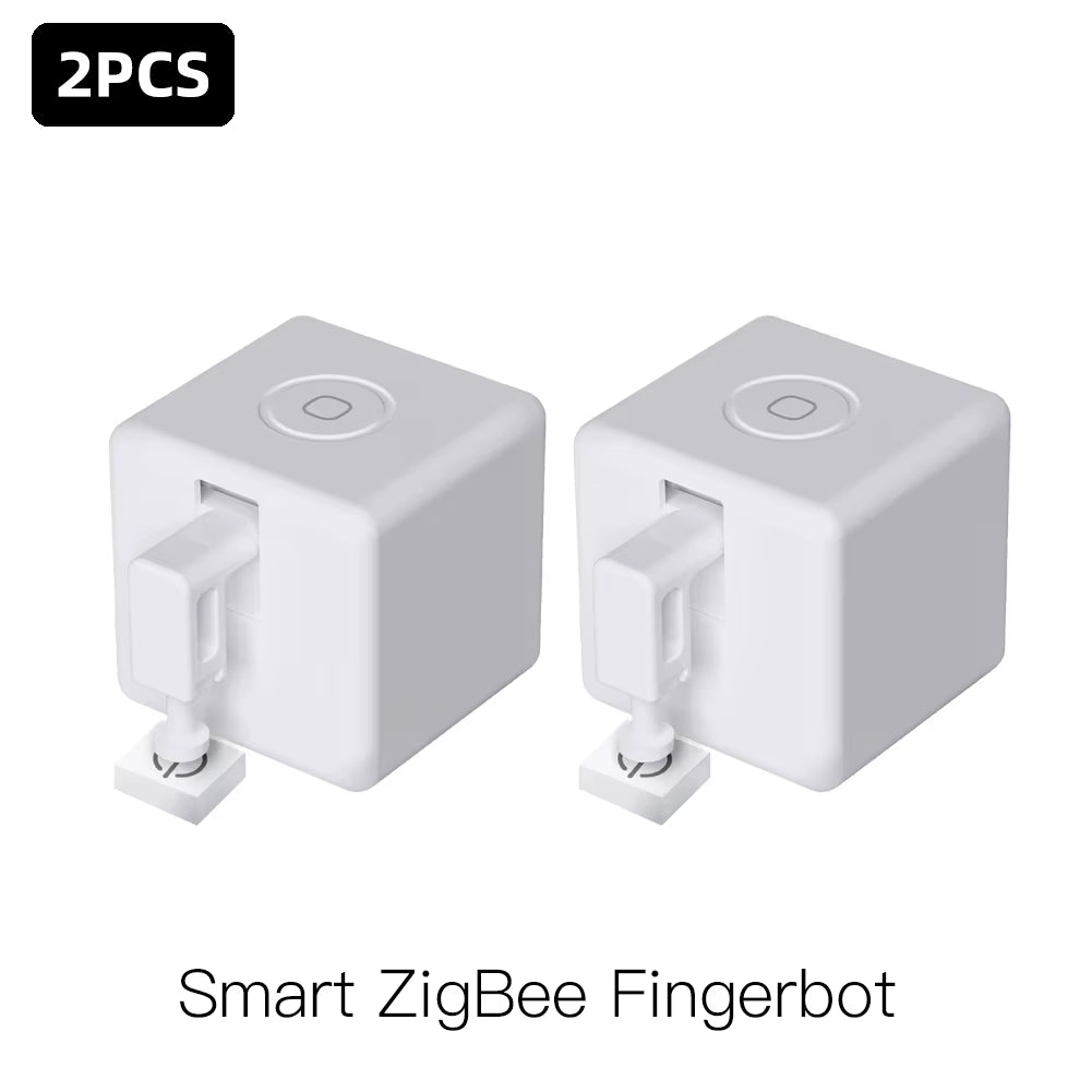 MOES Tuya Fingerbot Button Pusher New Zigbee Finger Robot Smart Life App Automatic Switch Voice Control Alexa Google Home