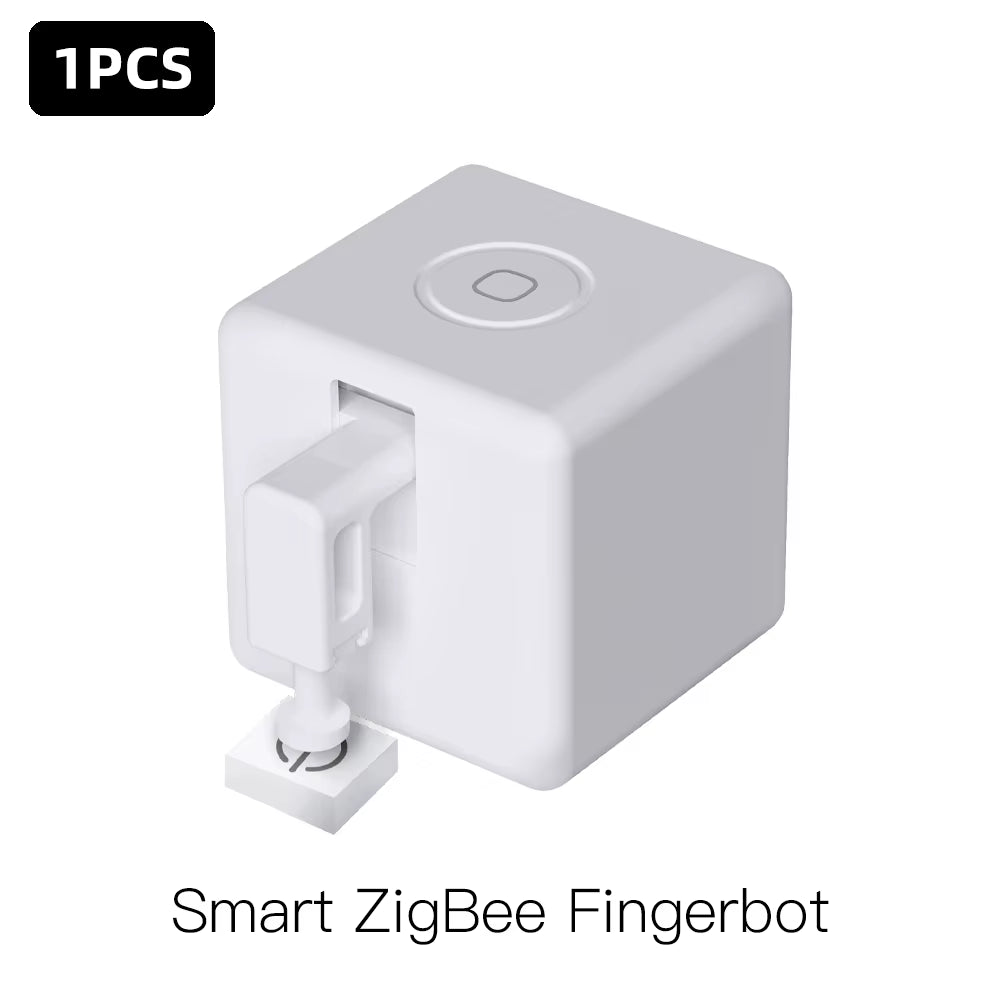 MOES Tuya Fingerbot Button Pusher New Zigbee Finger Robot Smart Life App Automatic Switch Voice Control Alexa Google Home
